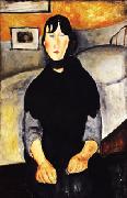 Young Woman of the People Amedeo Modigliani